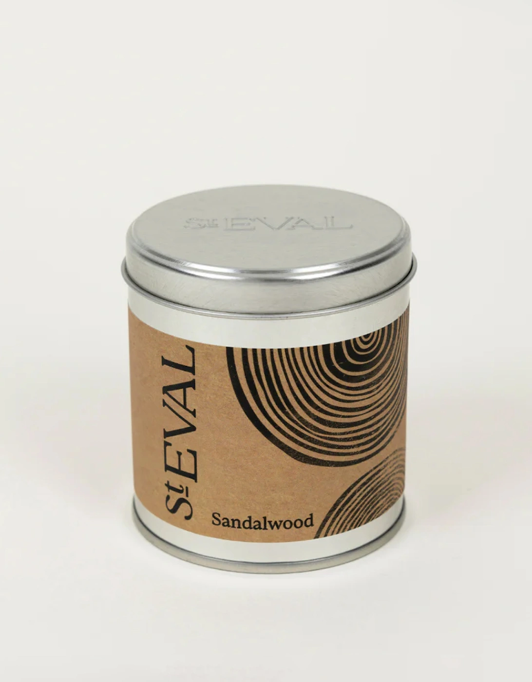 St Eval Scented Tin Candle Sandalwood