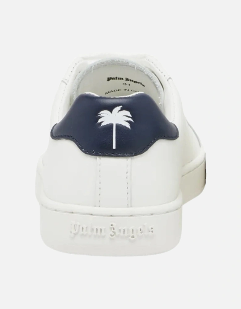 Palm 1 Navy Heel White Sneaker