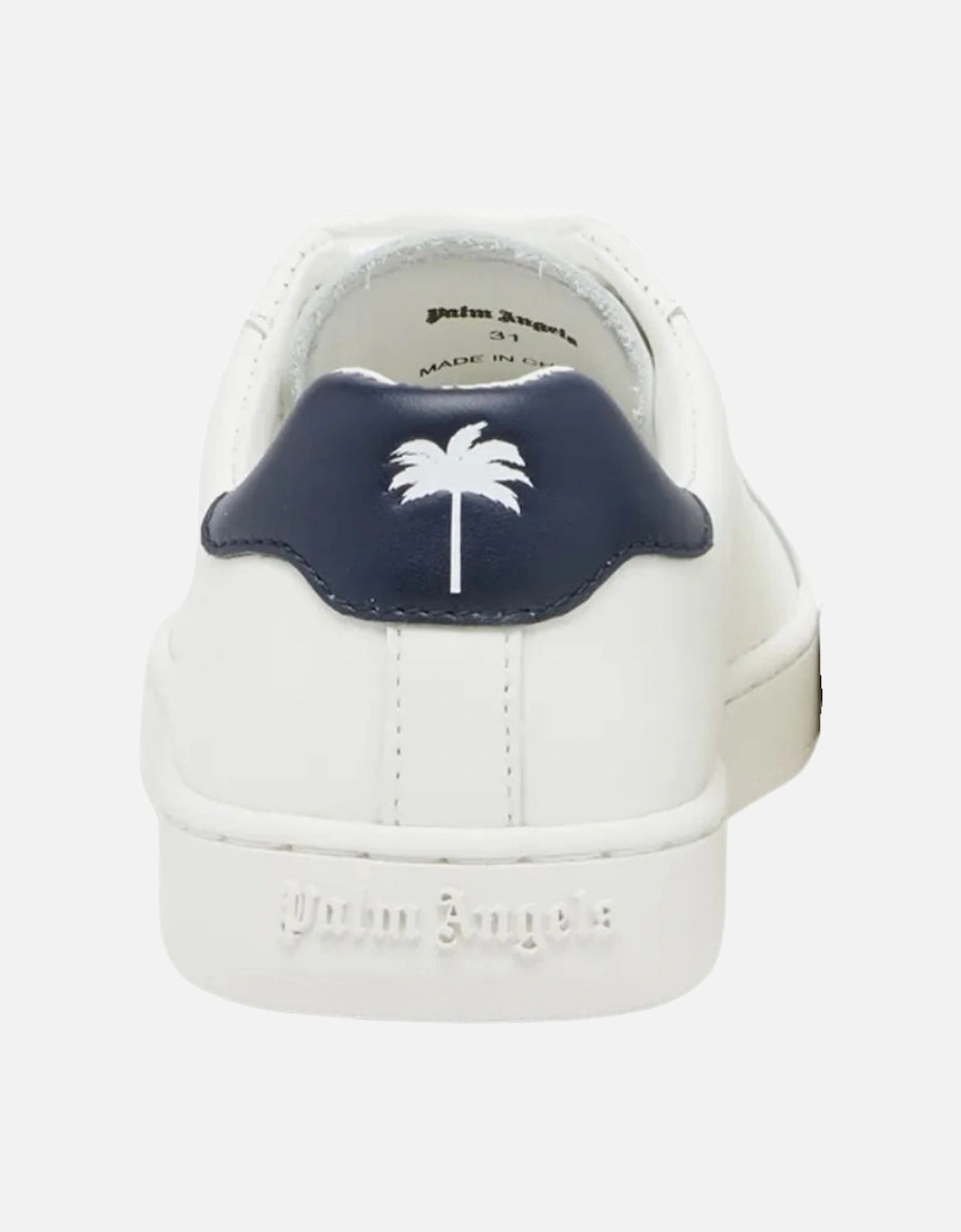 Palm 1 Navy Heel White Sneaker