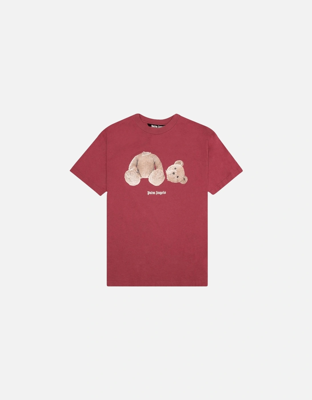 Kill The Bear Logo Burgundy T-Shirt, 3 of 2