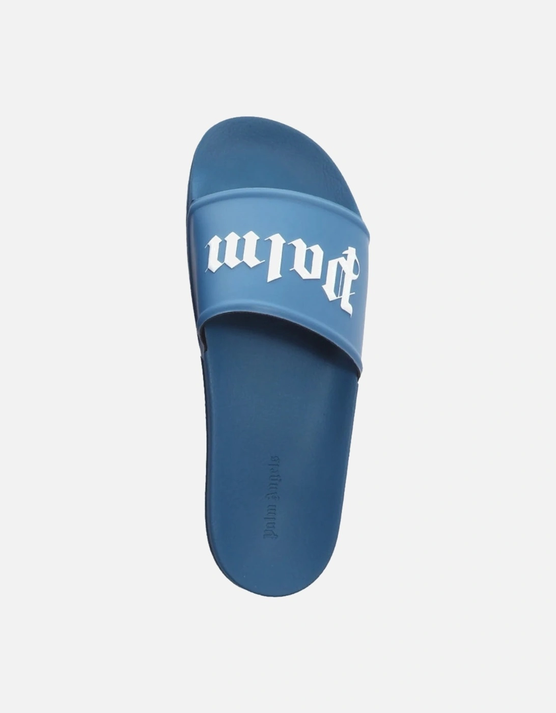 Gothic Print Blue Pool Slides