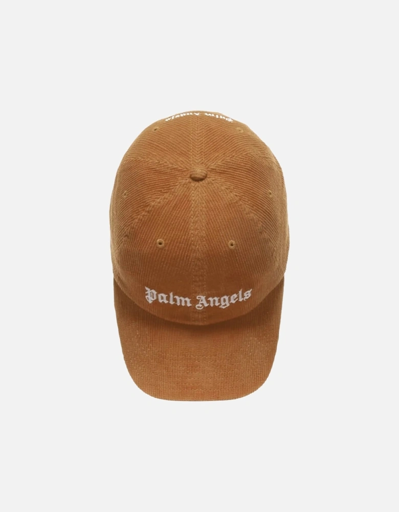 Logo Corduroy Brown Cap