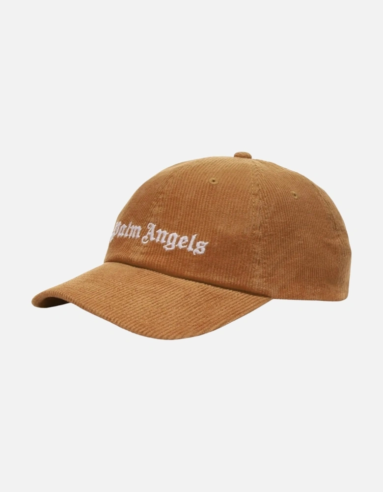 Logo Corduroy Brown Cap