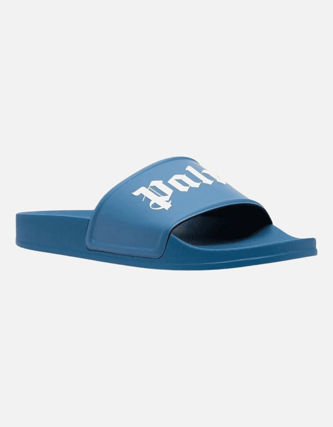 Gothic Print Blue Pool Slides