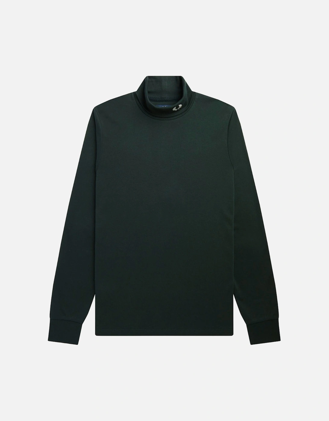 Night Green Roll Neck Long Sleeve T-Shirt, 3 of 2