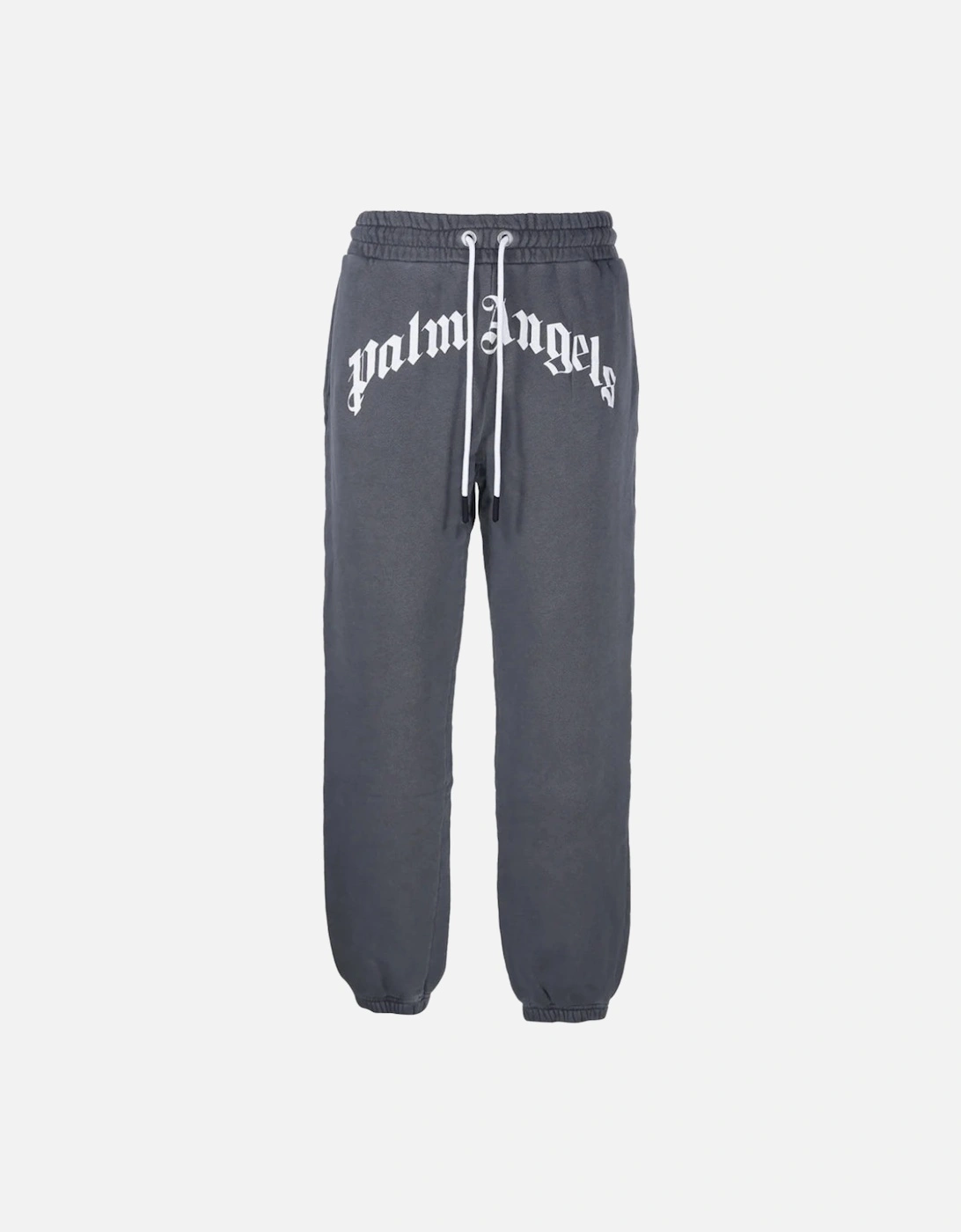 GD Currved Logo Washed Black Sweatpants, 4 of 3