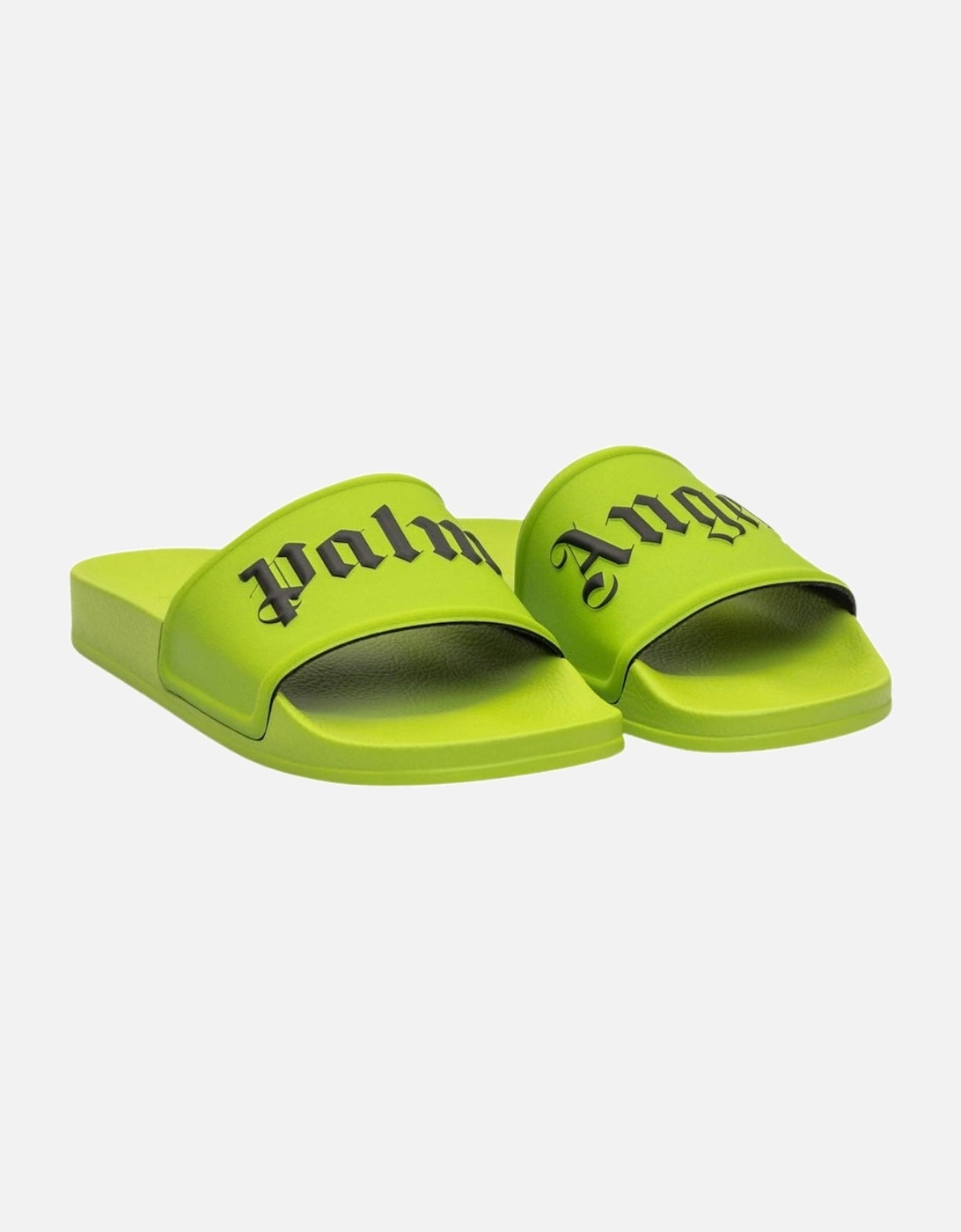 Gothic Print Green Pool Slides