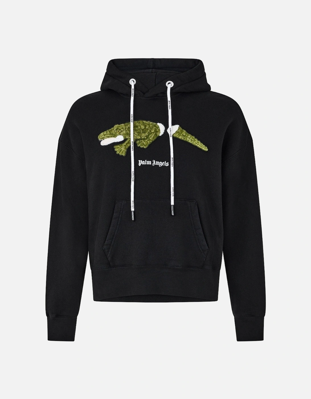 Croc Design Black Hoodie, 3 of 2