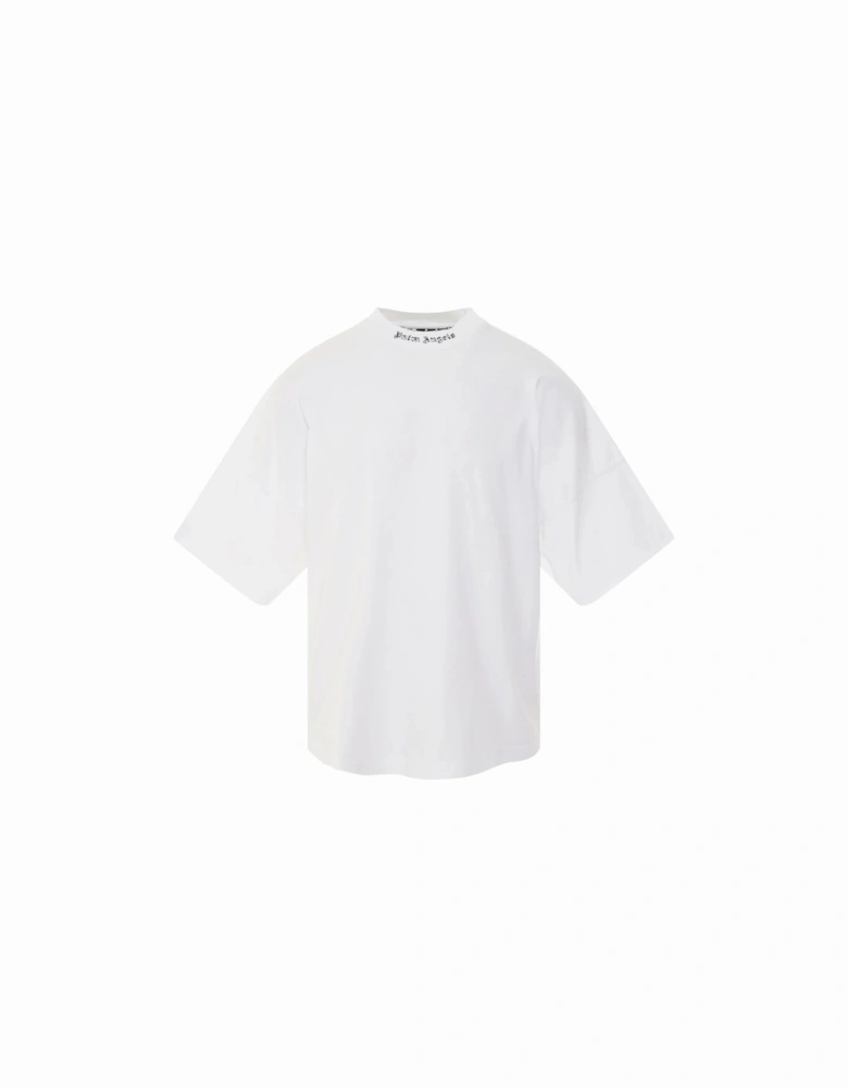 Classic Logo Oversize White T-Shirt