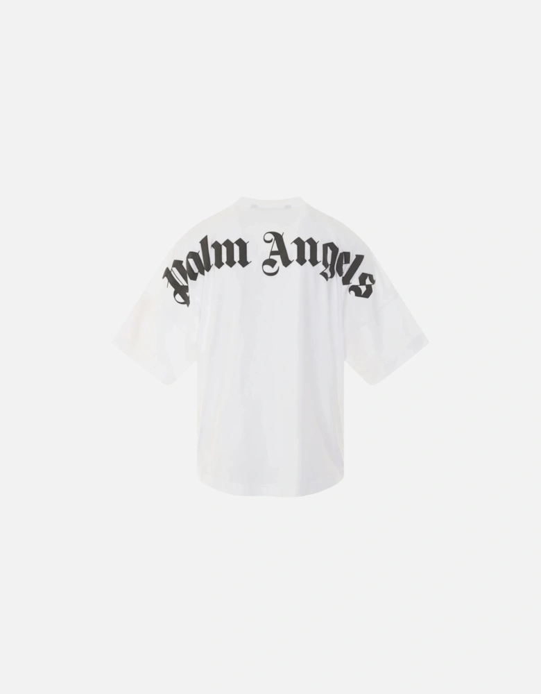 Classic Logo Oversize White T-Shirt