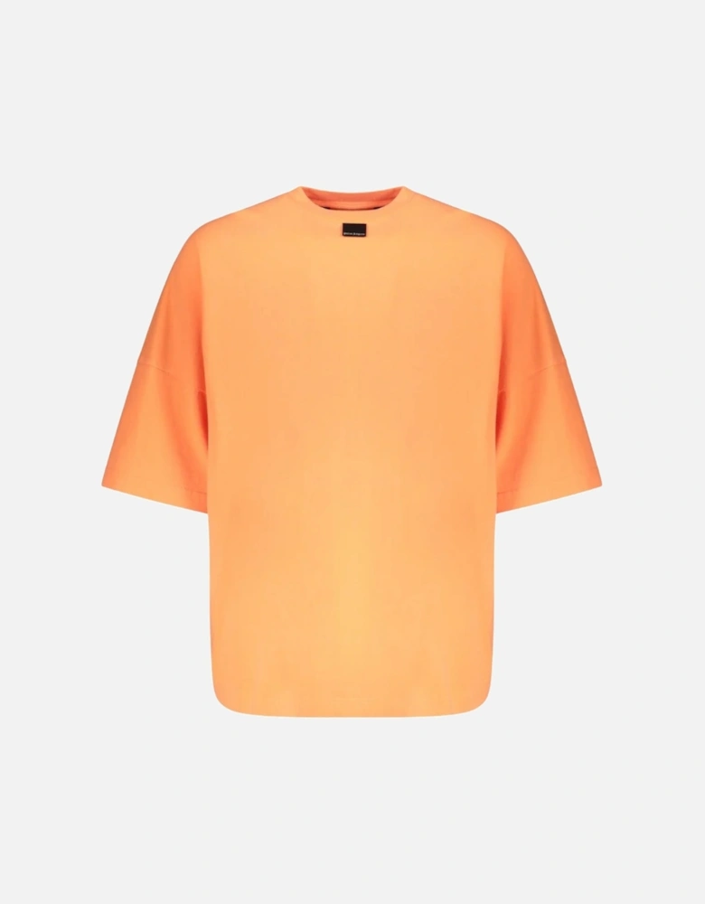 Classic Logo Oversize Orange T-Shirt