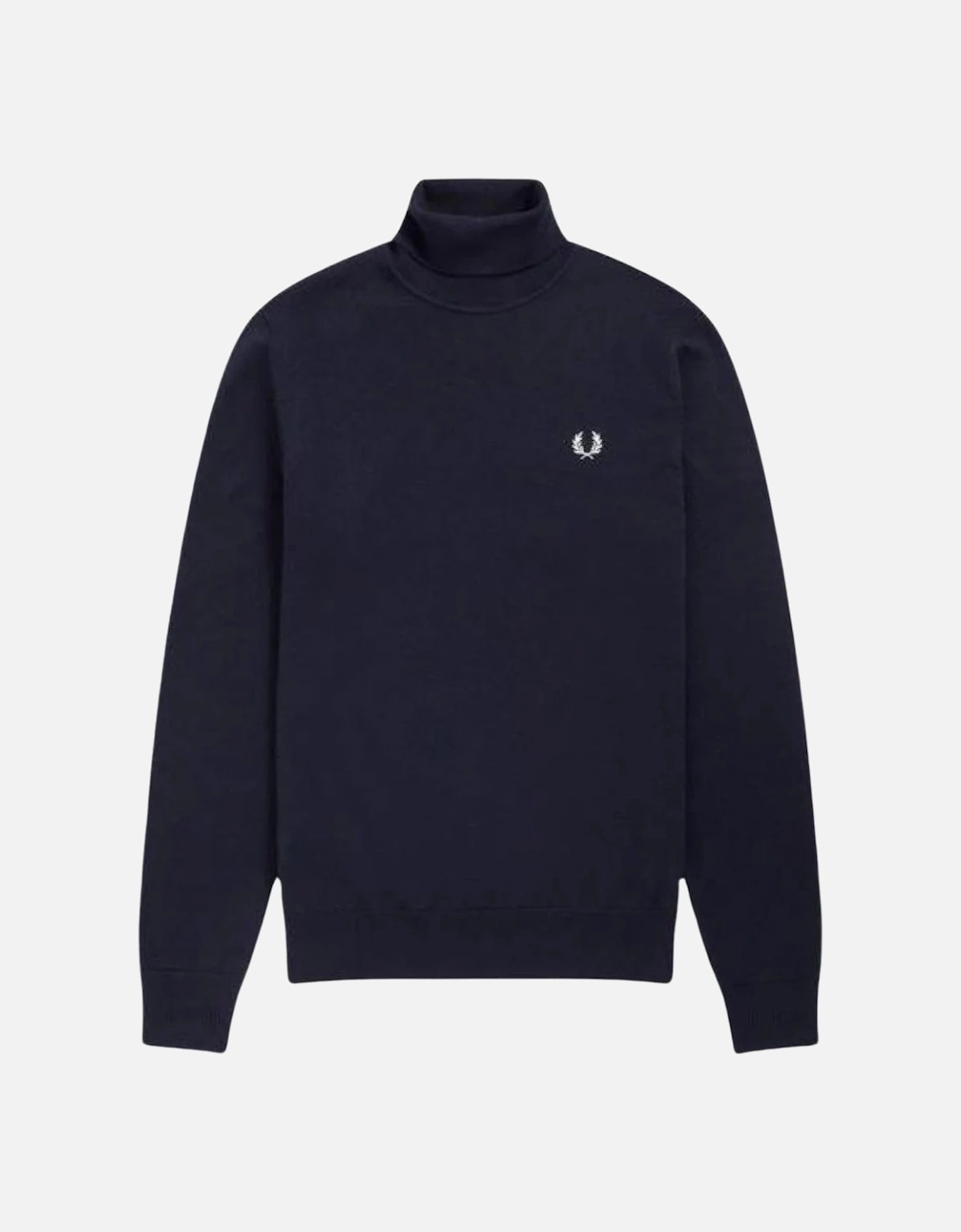 Navy Blue Roll Neck Jumper, 3 of 2