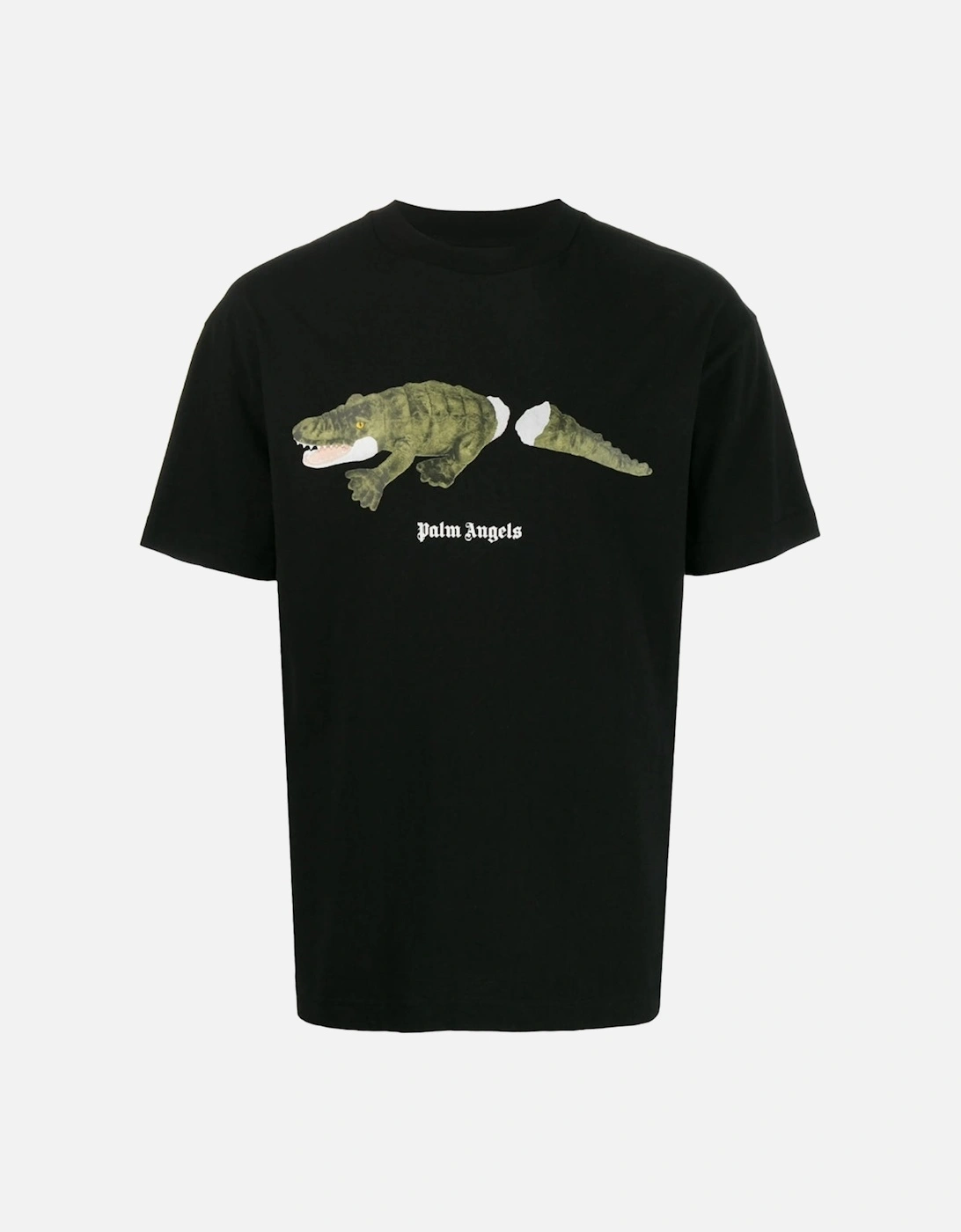 Croc Design Logo Black T-Shirt, 3 of 2