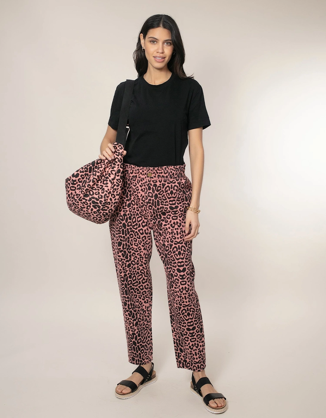 Caroline Trousers - Pink Mix, 8 of 7