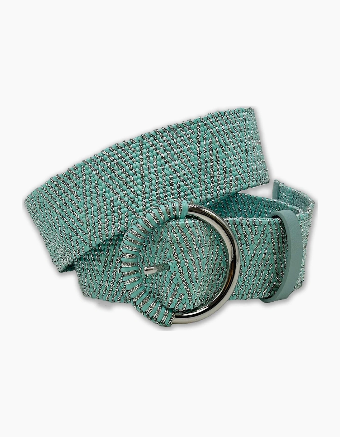 Nooki Design Women's Linda Belt - Aqua - Blue/Green - Size: ML