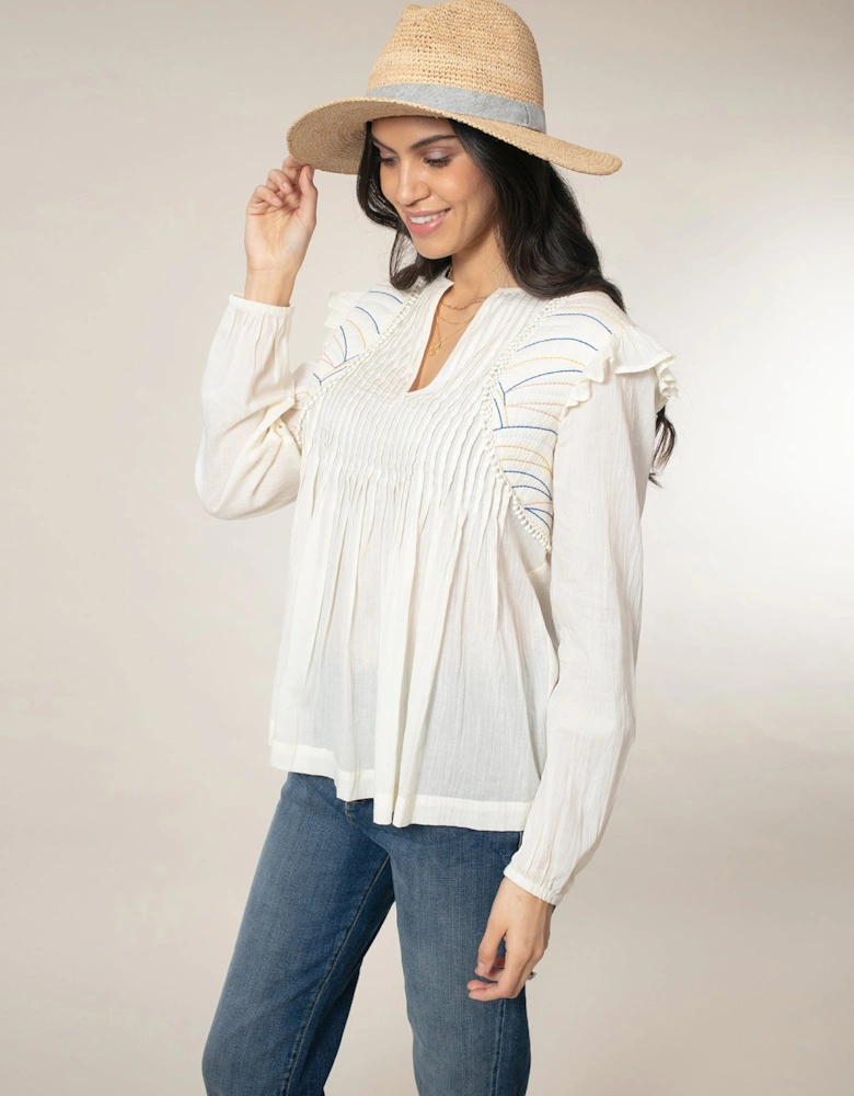 Arlington Blouse - Cream