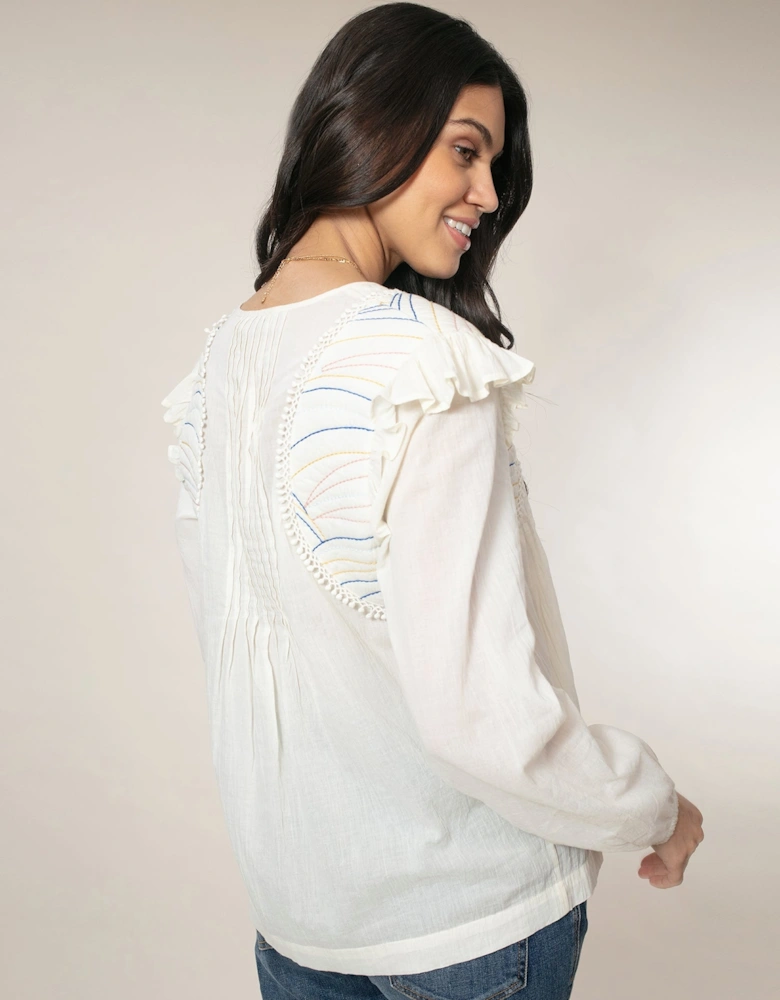 Arlington Blouse - Cream