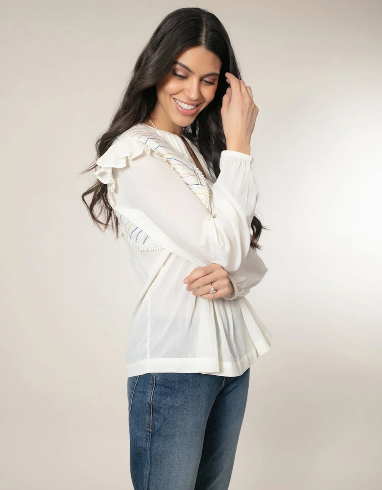 Arlington Blouse - Cream