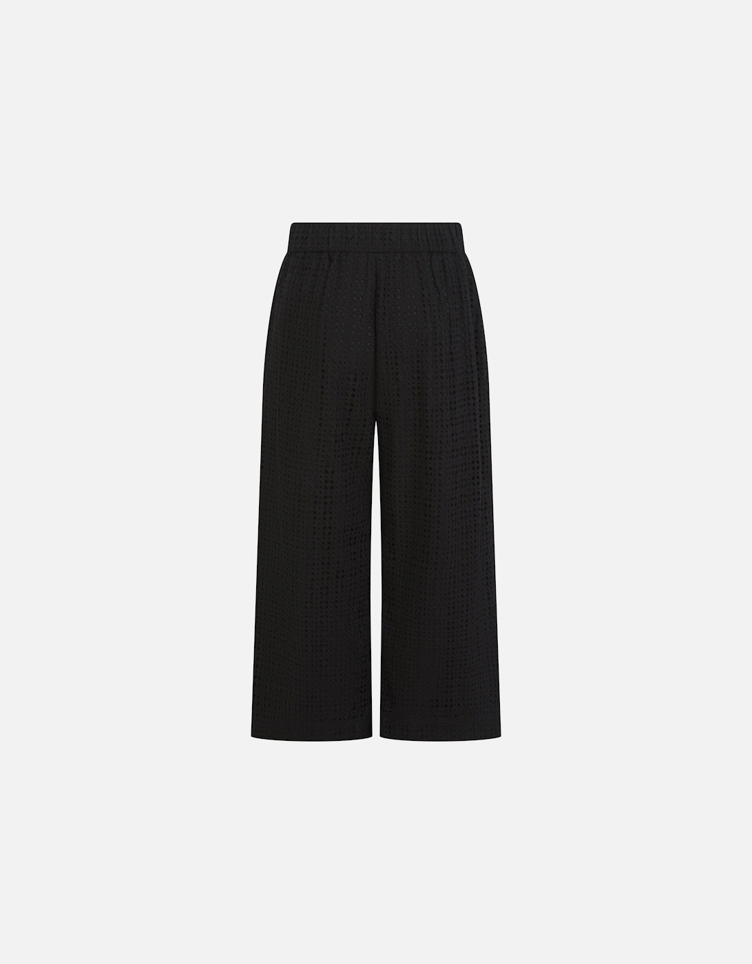 Marybeth Broderie Trousers - Black