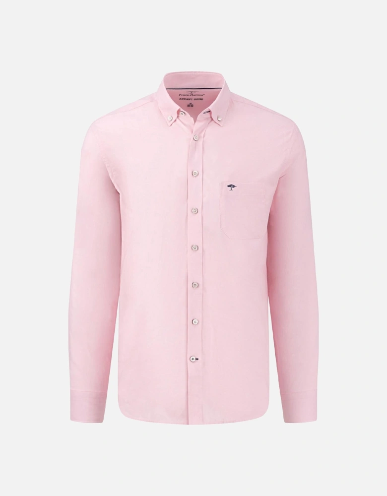 Fynch-Hatton All Season Oxford Shirt Pink