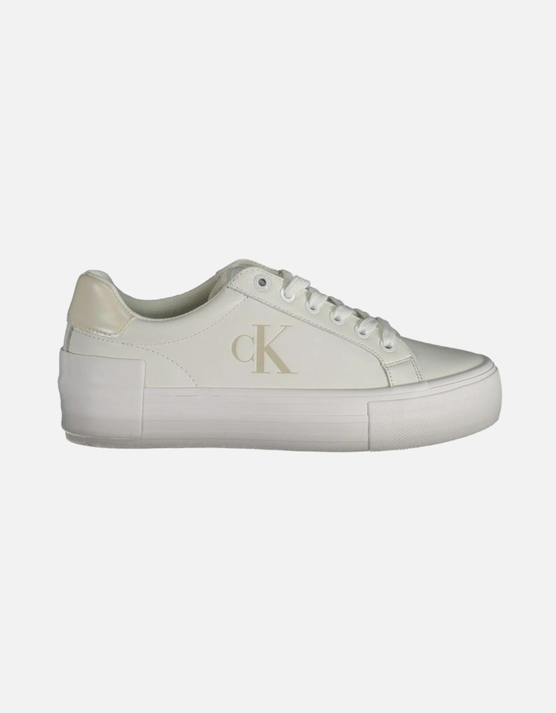 Elevated Sole Urban-Chic Sneakers with Contrasting Details Women -