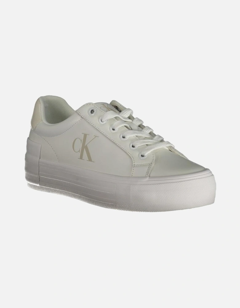 Elevated Sole Urban-Chic Sneakers with Contrasting Details Women -