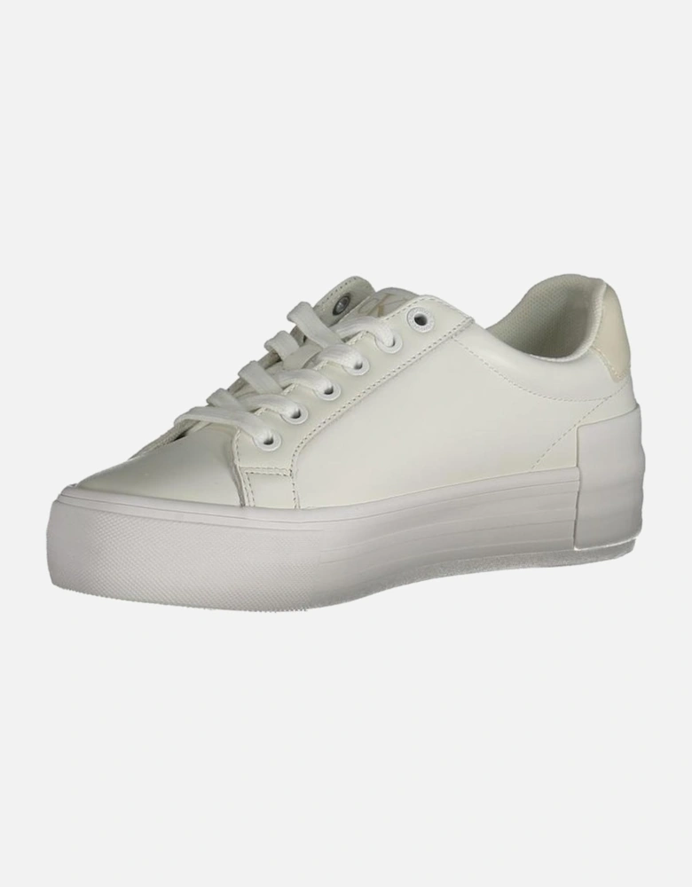 Elevated Sole Urban-Chic Sneakers with Contrasting Details Women -