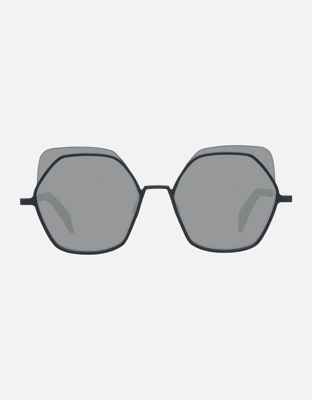 Full-Rim Metal & Plastic Frame Sunglasses Women - Black