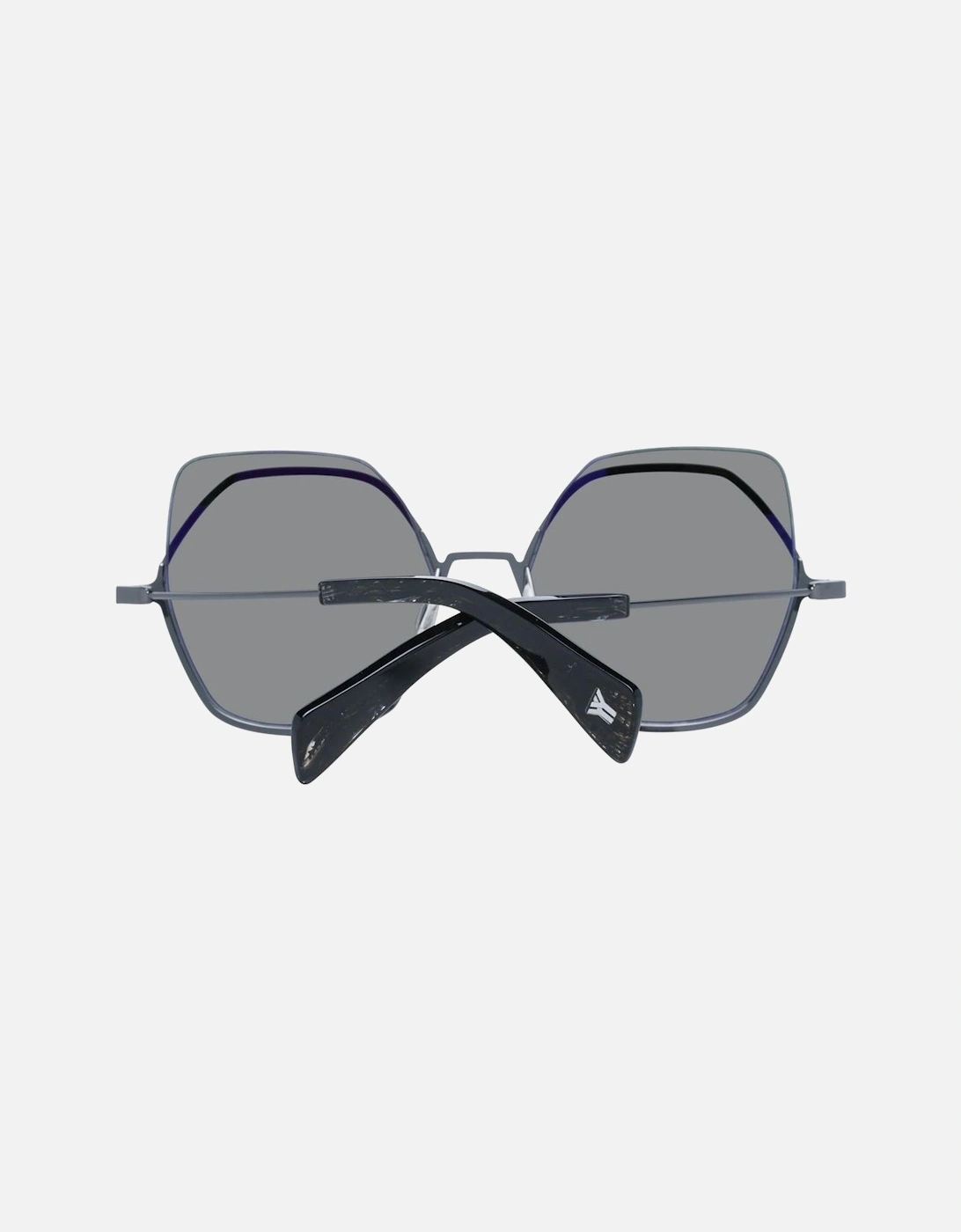 Full-Rim Metal & Plastic Frame Sunglasses Women - Black
