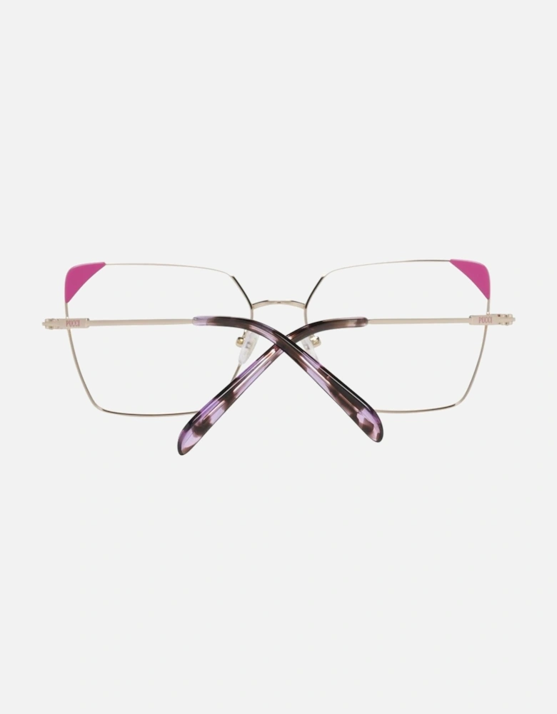 Full-Rim Metal & Plastic Eyeglasses with Branded Case Women - Rose