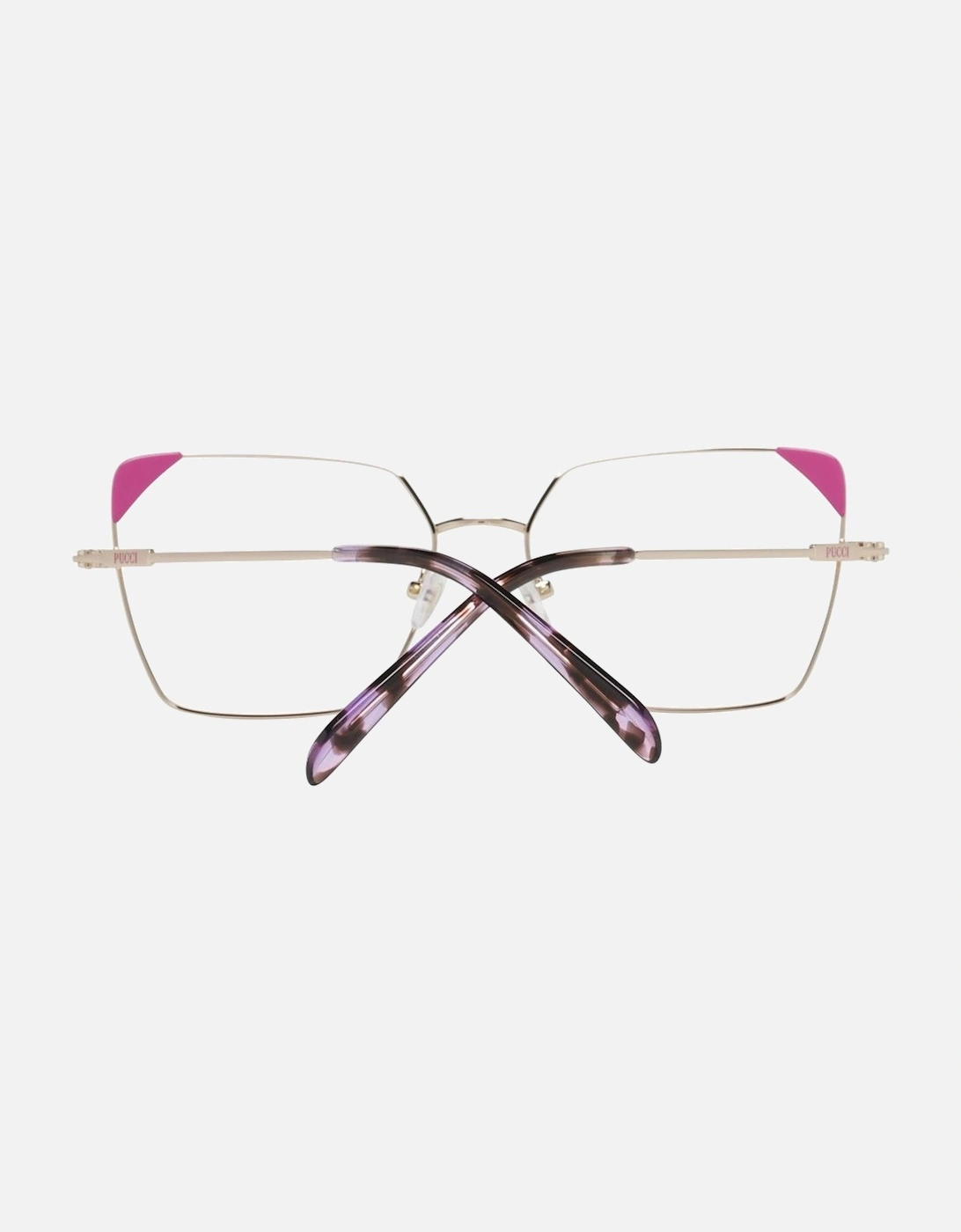 Full-Rim Metal & Plastic Eyeglasses with Branded Case Women - Rose