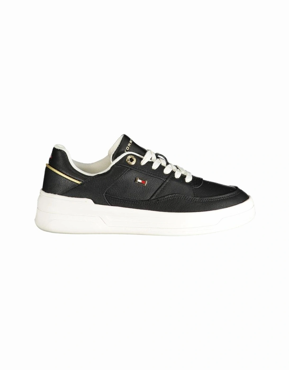 Black Polyester Sneaker Women, 4 of 3