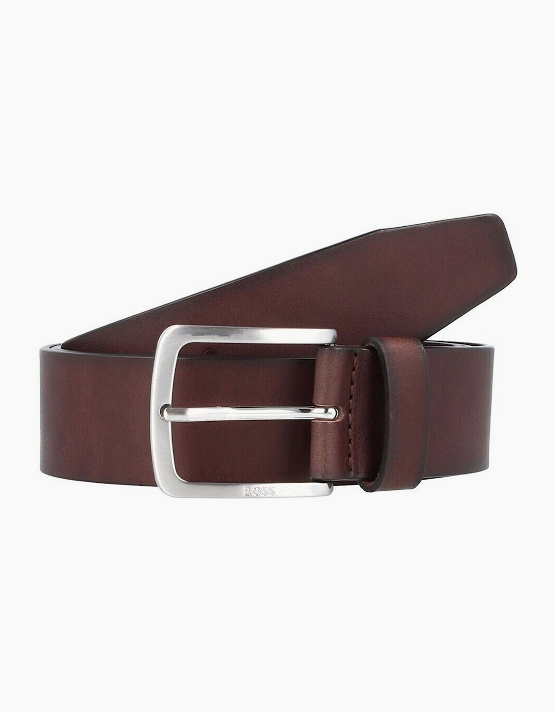 Hugo Boss Men's Brown Boss Black Jor Leather Belt  Uk Size 32