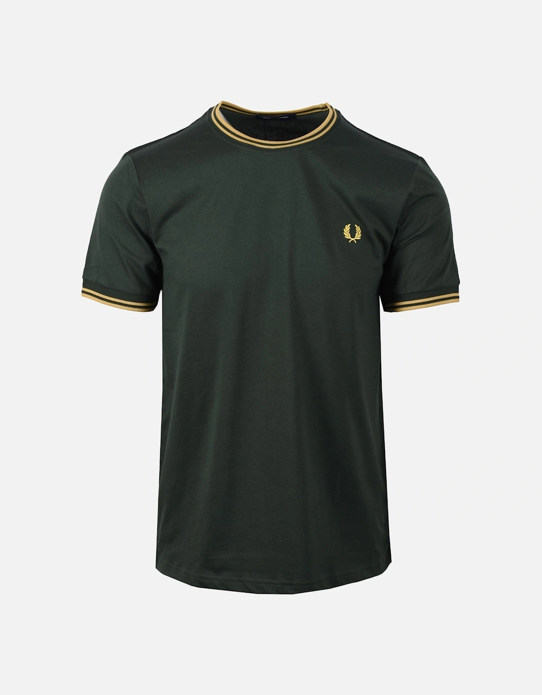 Twin Tipped T-shirt Court Green/Honeycomb, 4 of 3