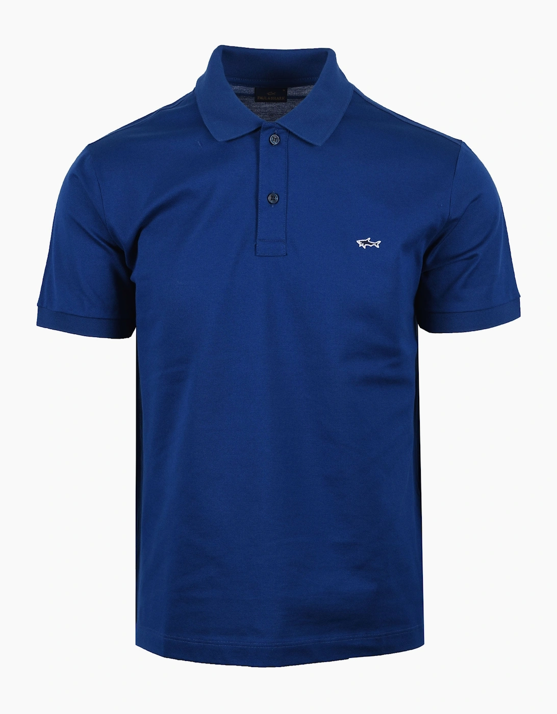 Paul & Shark Men's Blue Paul And Shark Plain Polo - Size: 38