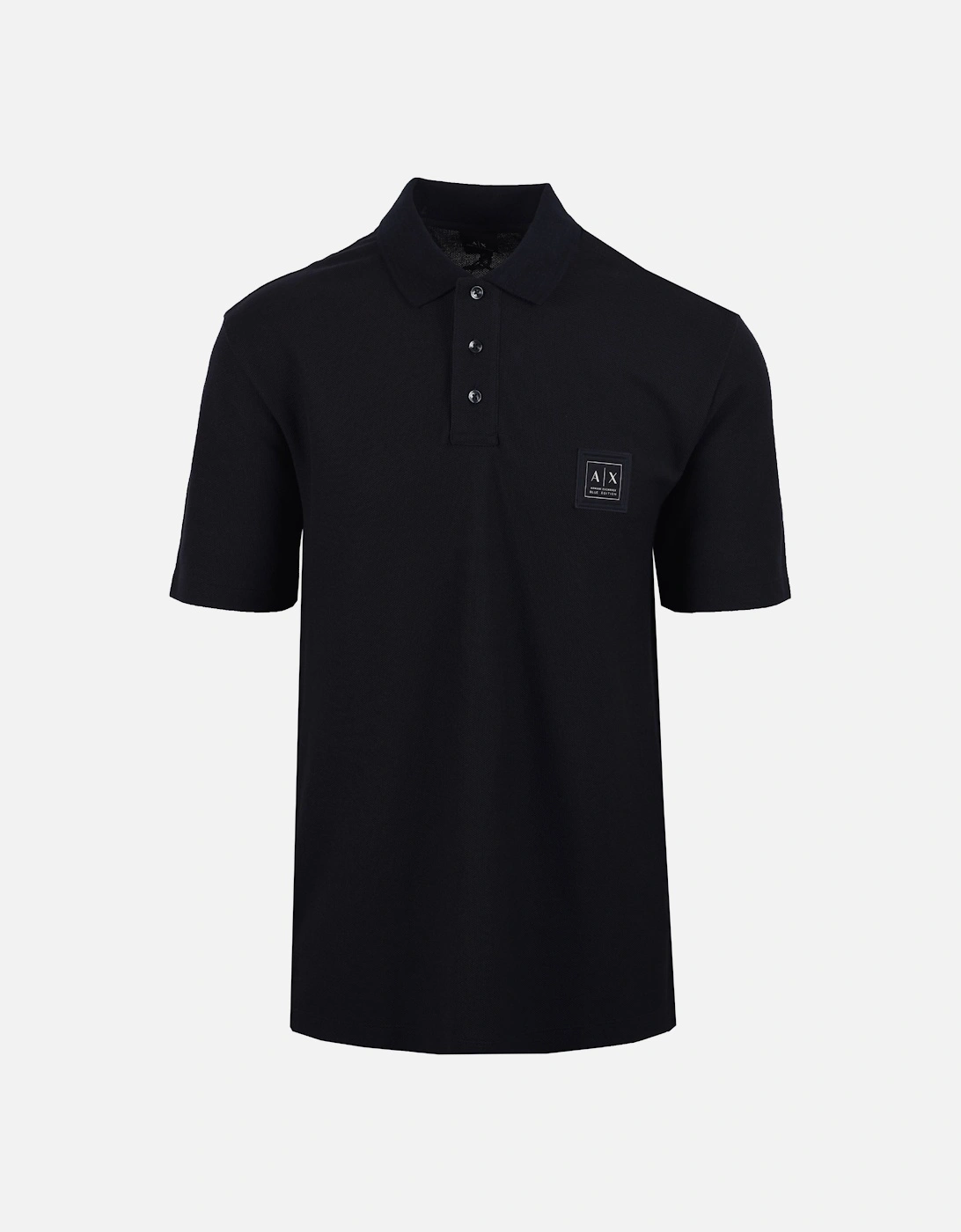 Armani Exchange Men's Navy Blue Edition Polo Deep - : 44 Size 2XL