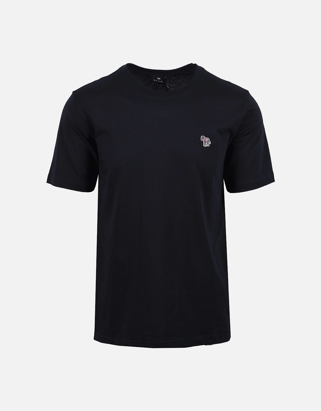 Paul Smith Men's Navy Reg Fit Ss T-Shirt Zebra Dark  38 Size M