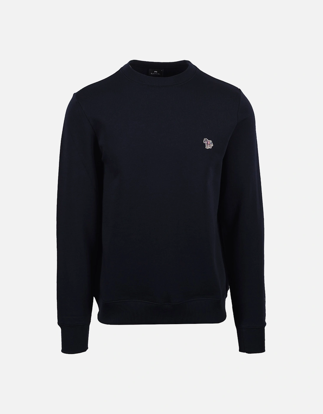 Paul Smith Men's Navy Reg Fit Sweatshirt Zebra Dark  Size M