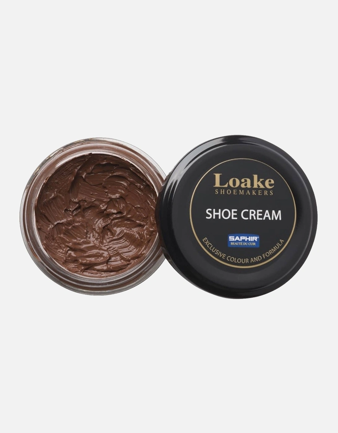 Men's Loake Leather Shoe Cream Brown - Size: 1 size