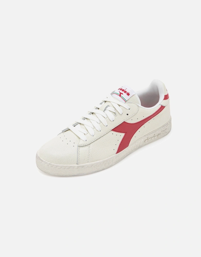 Game L Low Waxed Trainer White/Red Pepper
