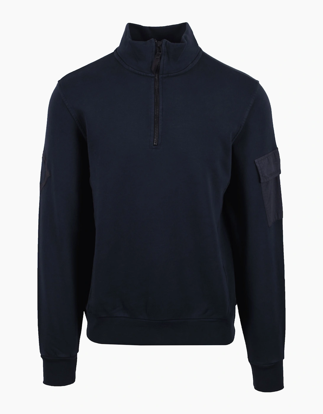 Men's Ma.strum Half Zip Logo Sweat Ink Navy - Size: SIZE xl
