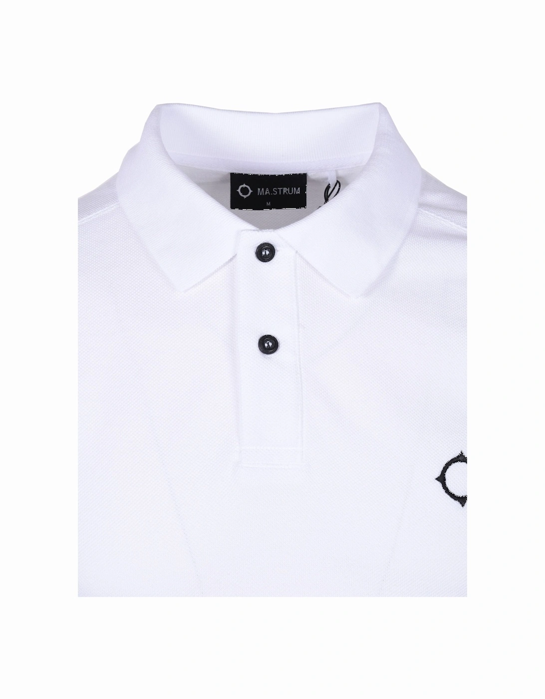 SS Pique Polo Shirt White