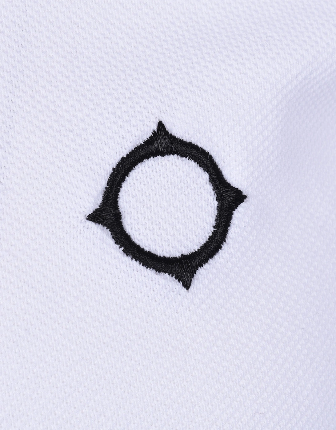 SS Pique Polo Shirt White