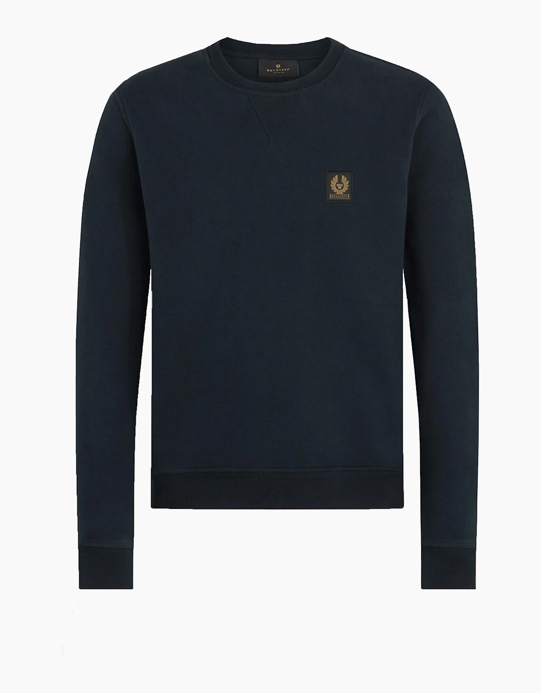Belstaff Men's Navy Sweatshirt Dark Ink - Size Size S