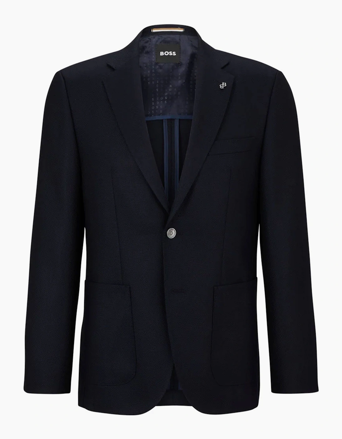 Men's Boss H-janson-233 Jacket Dark Blue - Navy - Size: 42