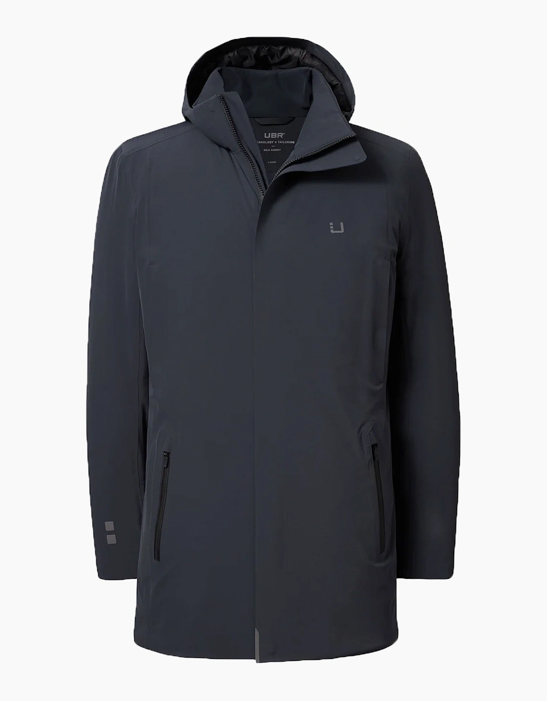 Men's Ubr Regulator Parka Black - Size: 42