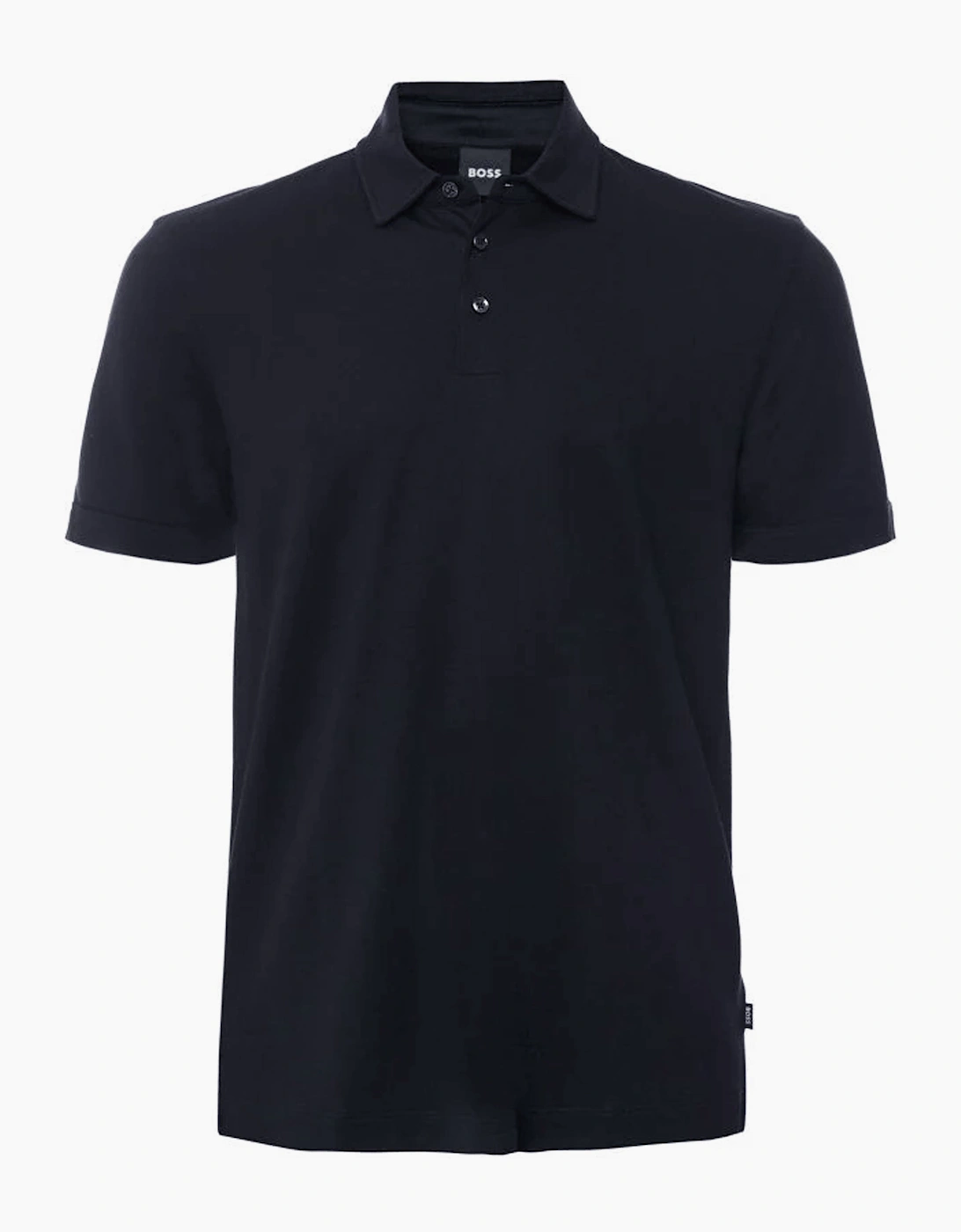 Men's Boss H-Press 57 Polo Shirt Dark Blue - Navy - Size: 44