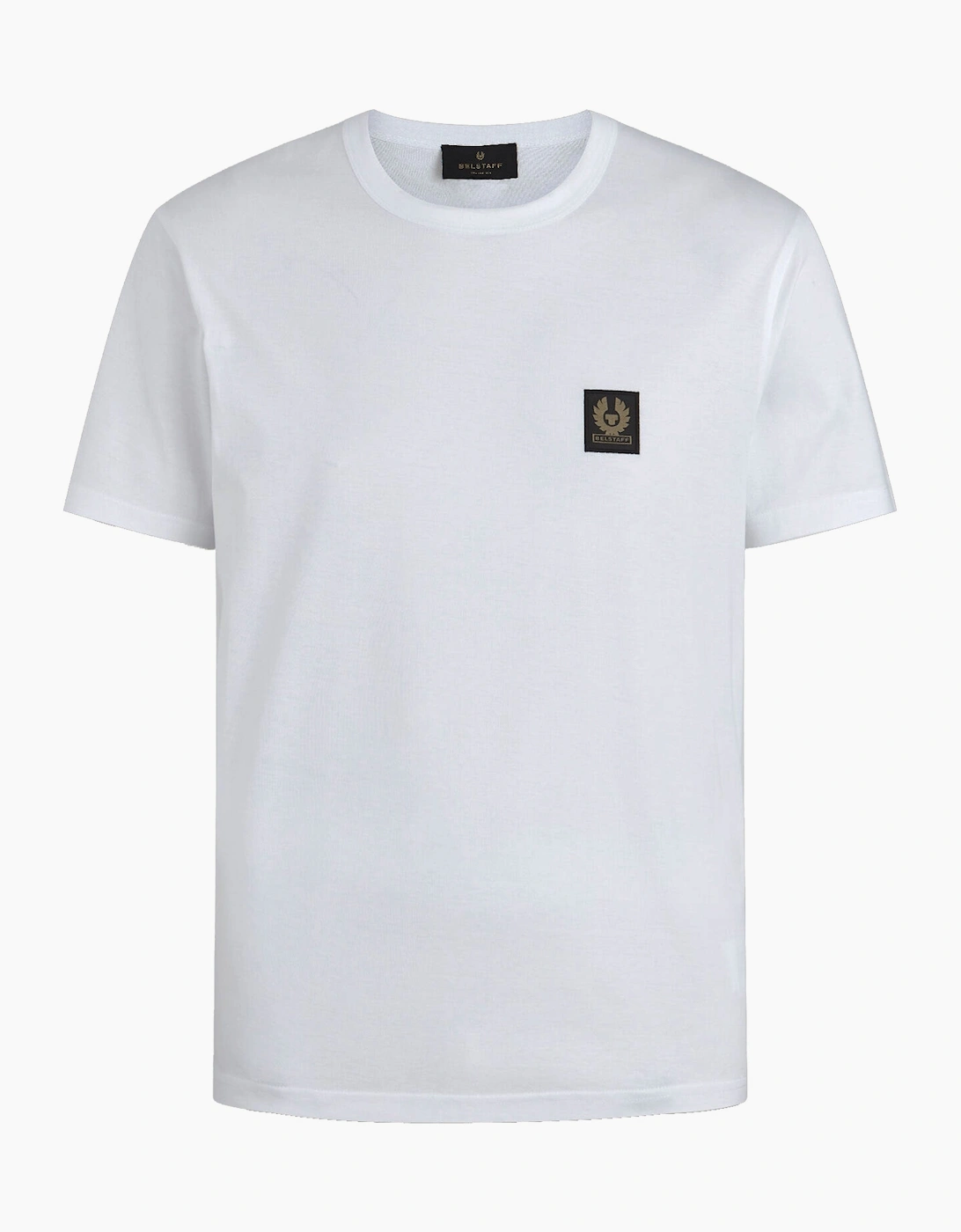 Belstaff Men's White Short Sleeved T-Shirt  42 Size Xl