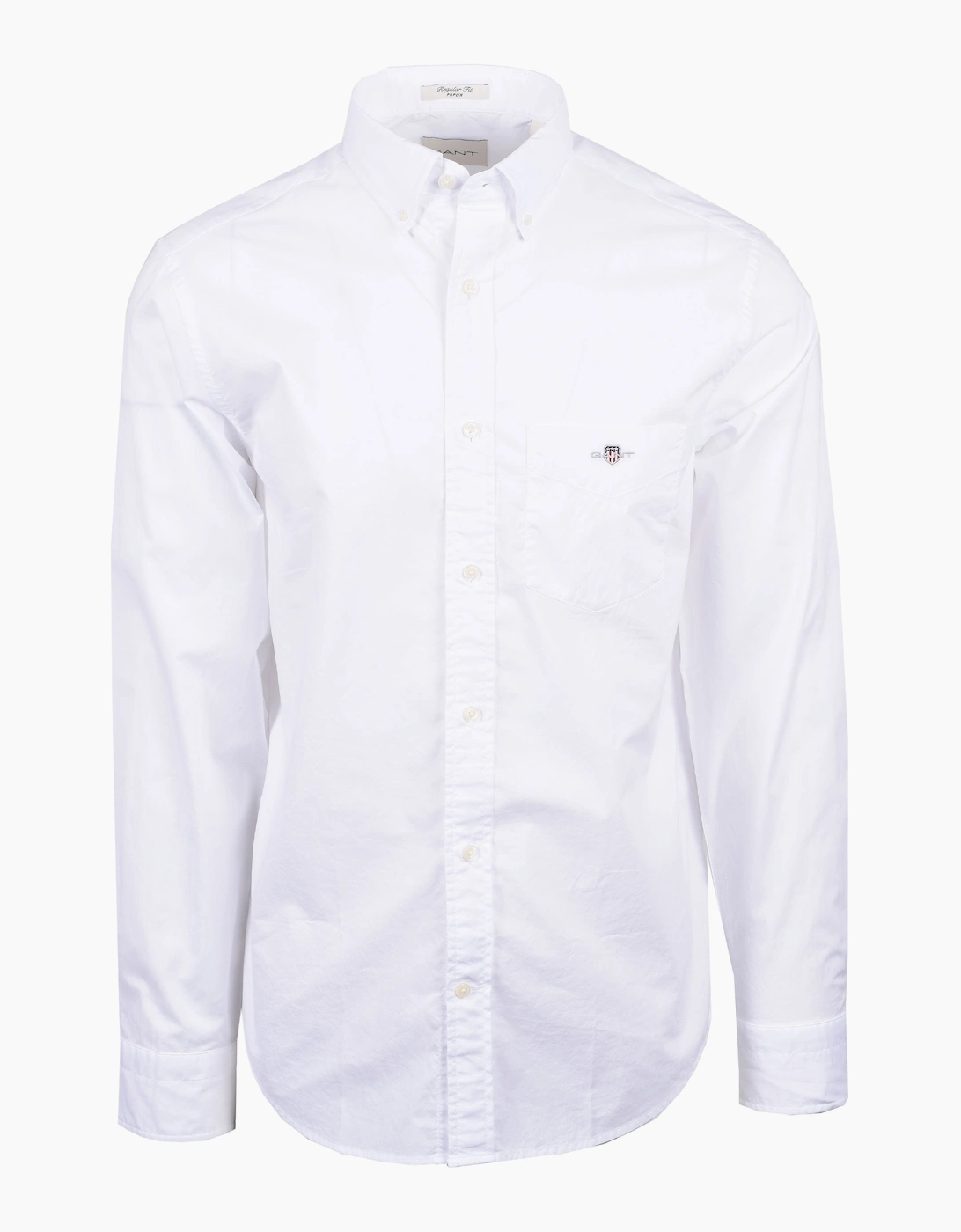 Gant Men's White Reg Poplin Shirt  38 Size M