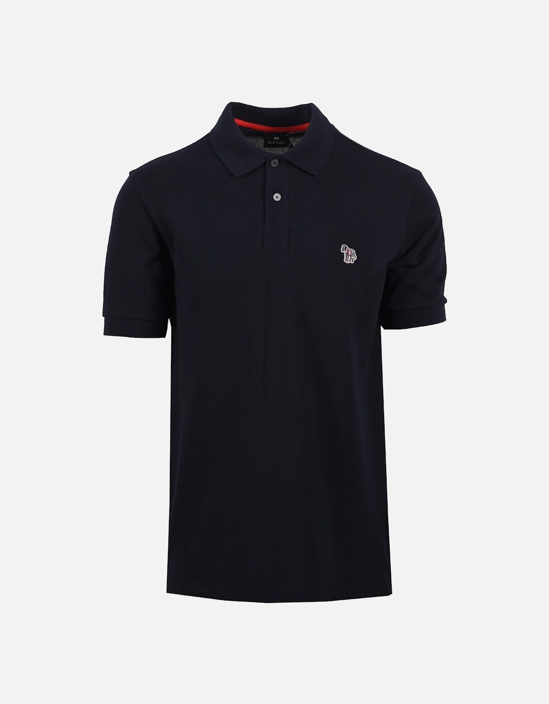 Paul Smith Men's Navy Reg Fit Ss Polo Zebra Dark  38 Size M